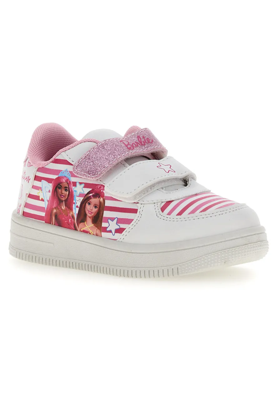 Sneakers Barbie 5305 Bianche e Rosa