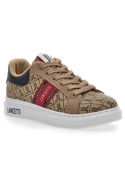 Sneakers Basse Beige Lancetti 27