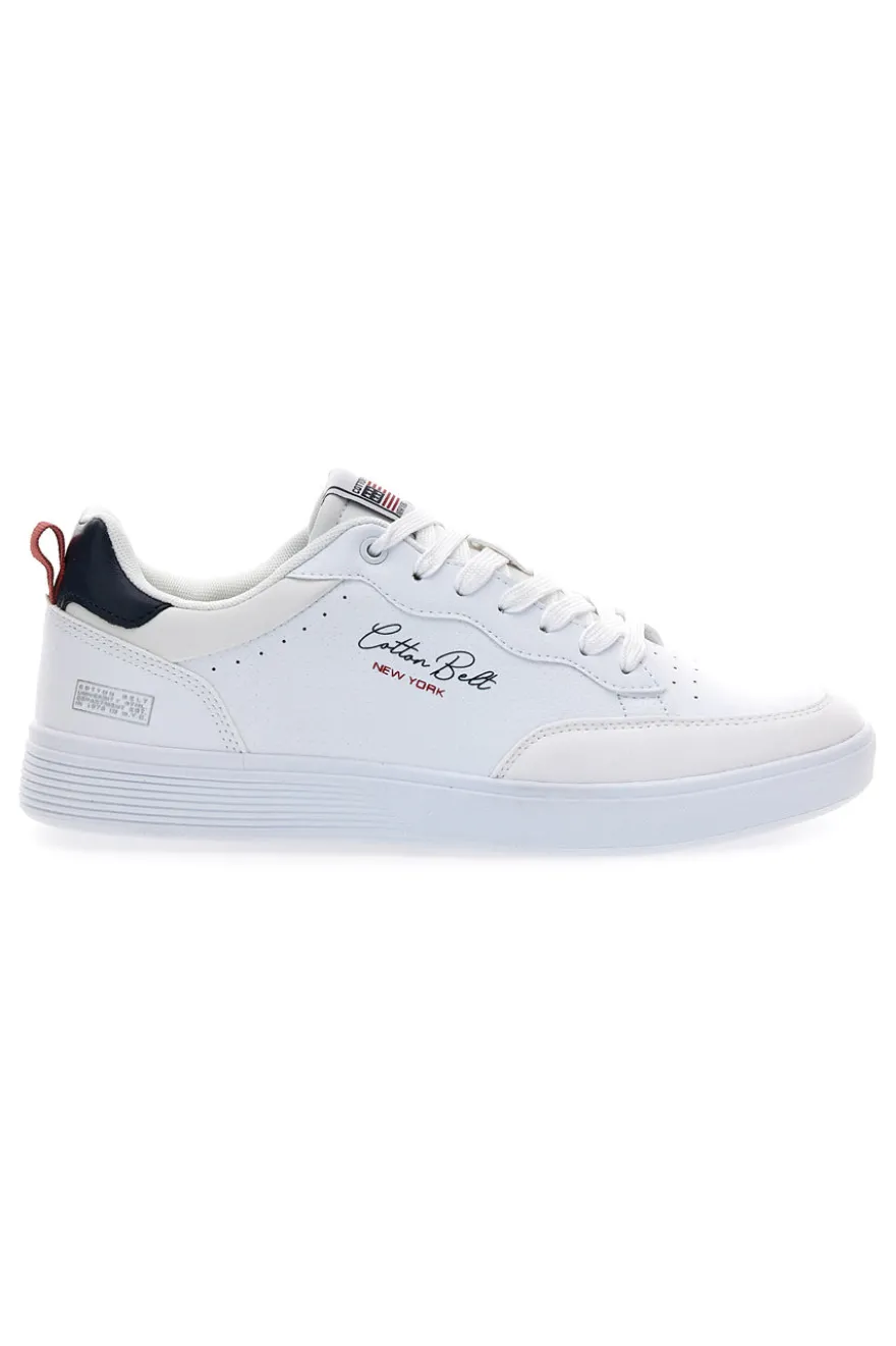 Sneakers Basse Bianche Cotton Belt Odeon