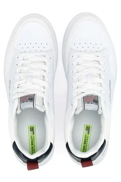 Sneakers Basse Bianche Cotton Belt Odeon
