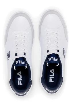 Sneakers Basse Bianche con dettagli Blu FILA COURTBAY