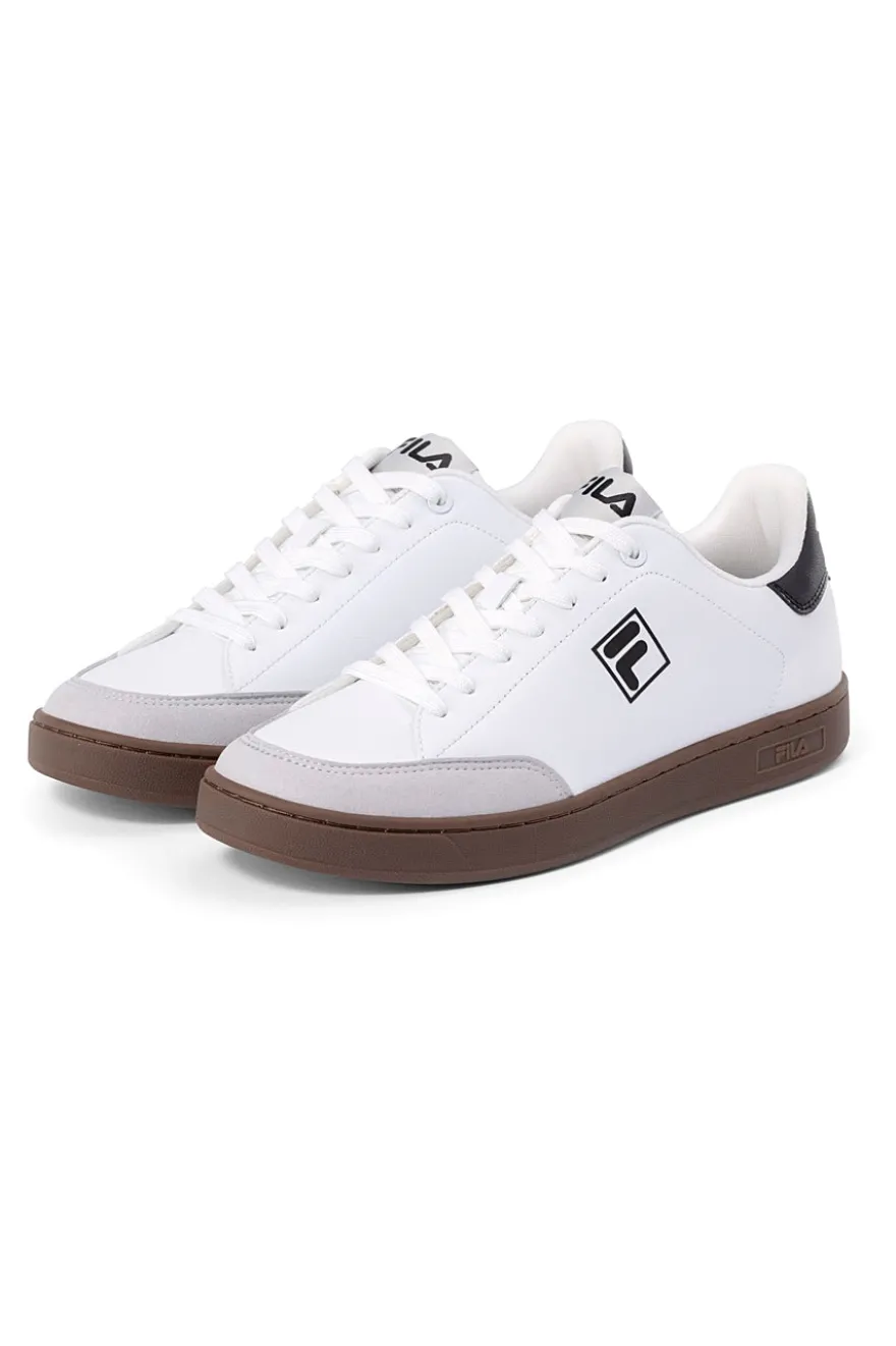 Sneakers Basse Bianche con suola a contrasto FILA COURTBAY