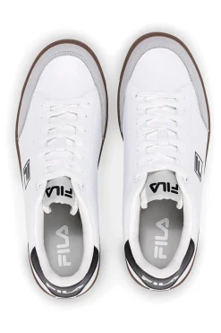Sneakers Basse Bianche con suola a contrasto FILA COURTBAY