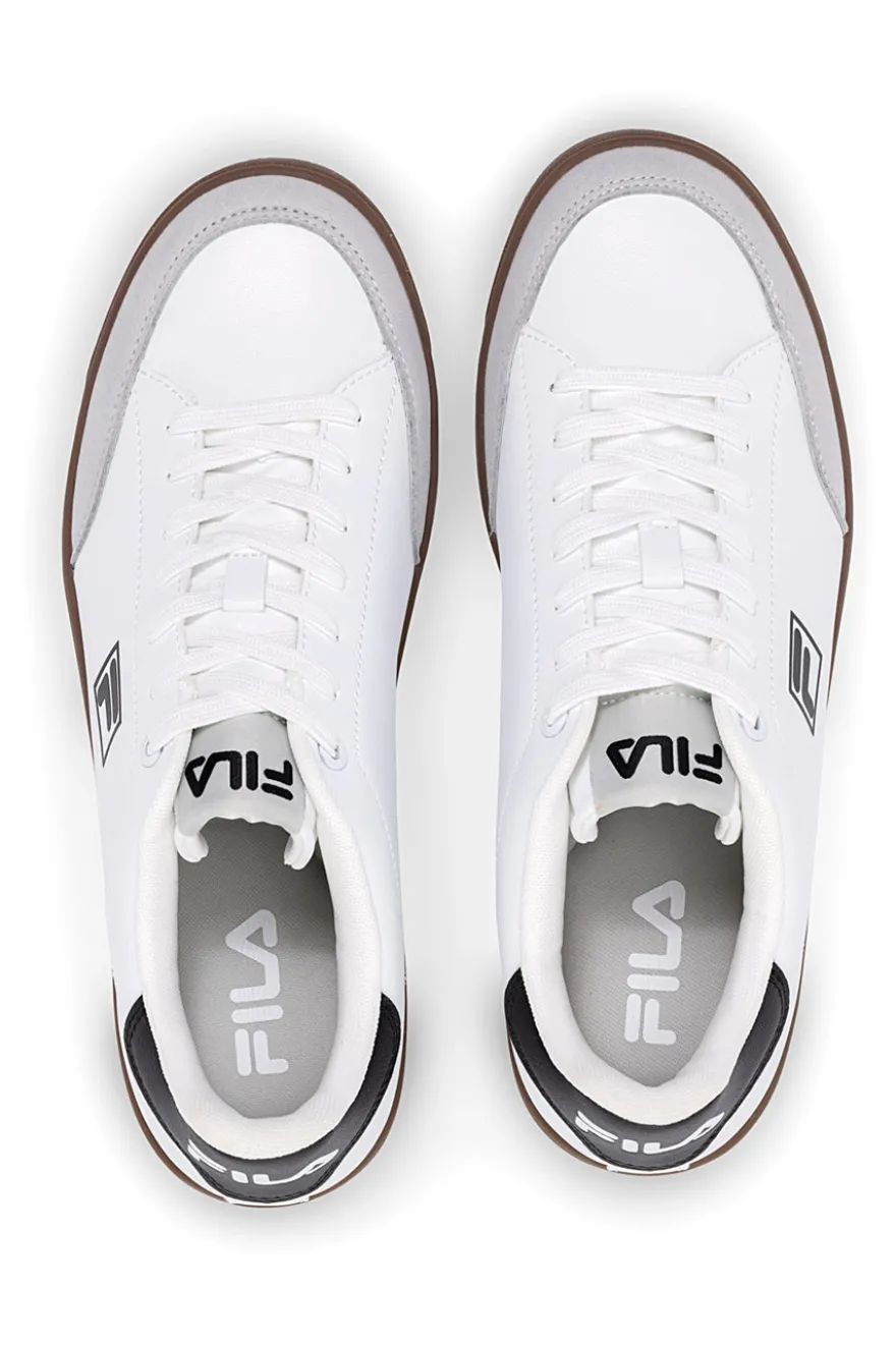 Sneakers Basse Bianche con suola a contrasto FILA COURTBAY