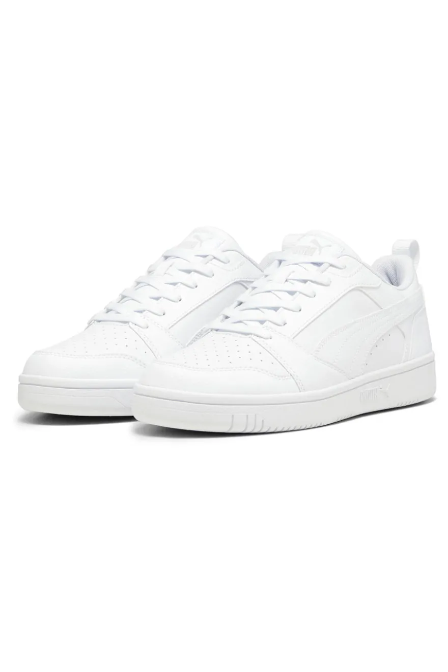 Sneakers basse total white Rebound V6 Low Puma