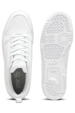 Sneakers basse total white Rebound V6 Low Puma
