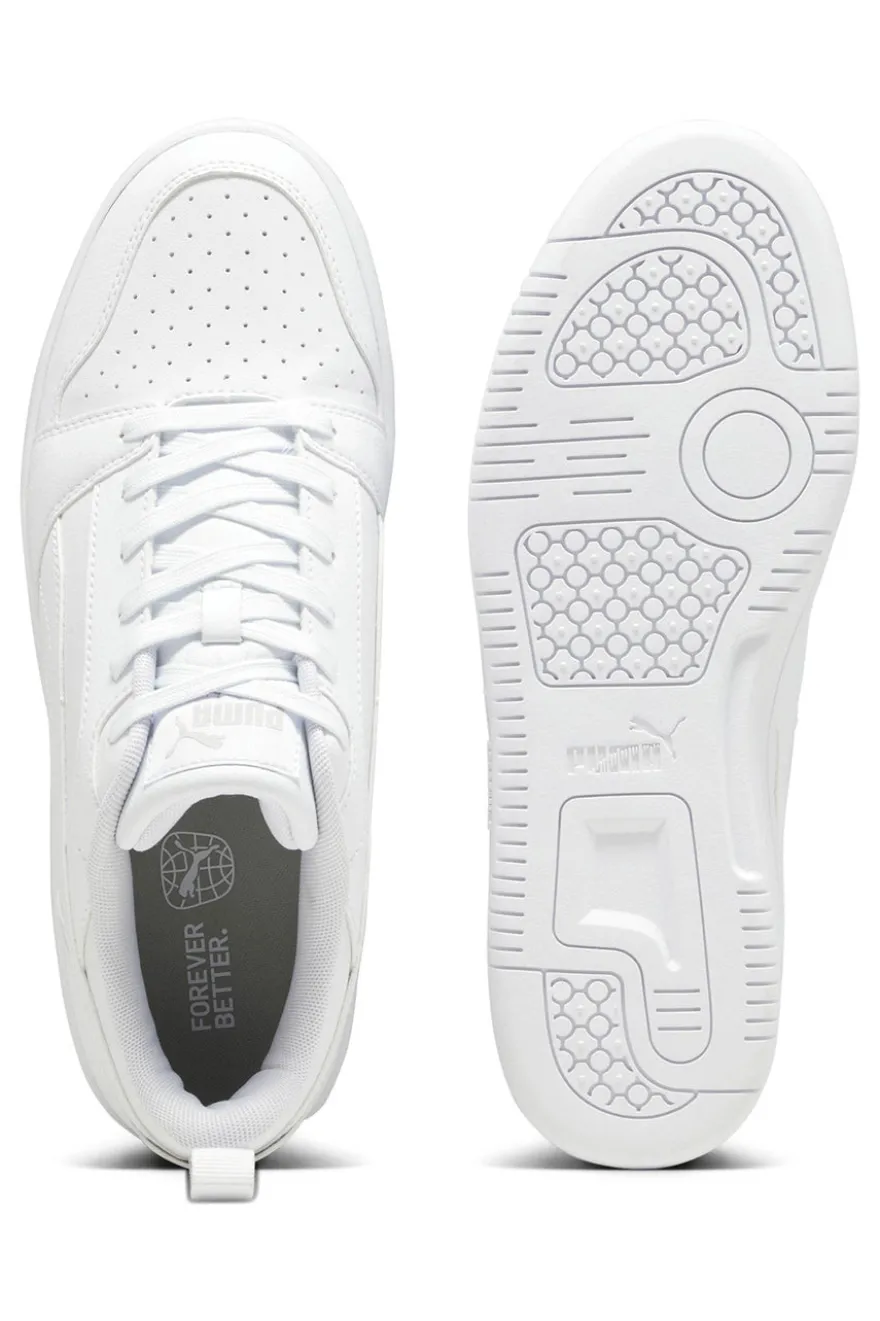 Sneakers basse total white Rebound V6 Low Puma