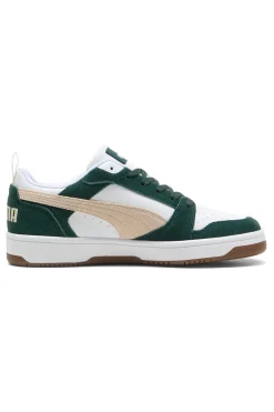 Sneakers basse verdi e beige SoftFoam Rebound V6 Low SD Puma