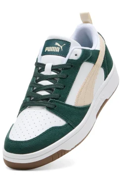 Sneakers basse verdi e beige SoftFoam Rebound V6 Low SD Puma