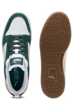 Sneakers basse verdi e beige SoftFoam Rebound V6 Low SD Puma