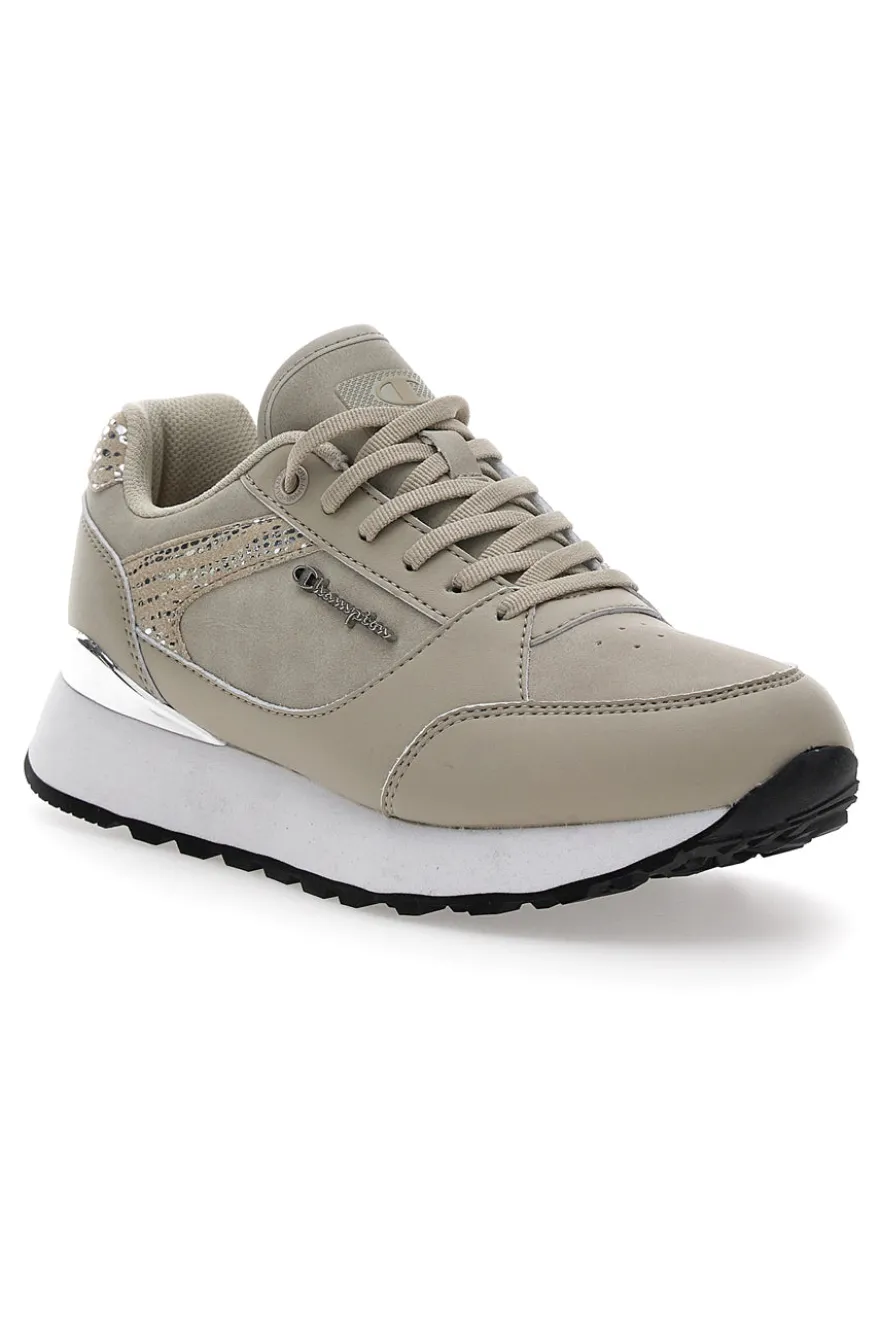 Sneakers Beige Champion RR Champ Plat Low Chromo