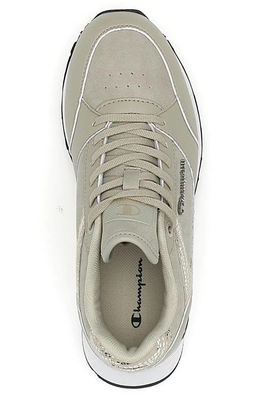 Sneakers Beige Champion RR Champ Plat Low Chromo