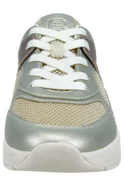 Sneakers Beige con Dettagli Effetto Metallizzato e Soletta Estraibile Bagatt D35AQM015069