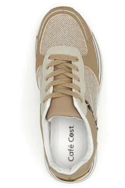 Sneakers Beige Con Dettagli Animalier Cafe' Cost 230