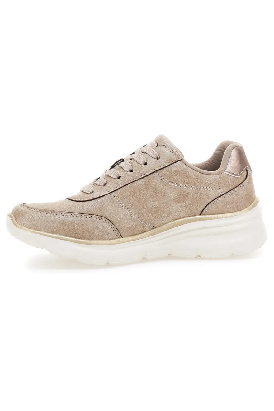 Sneakers Beige Con dettagli Oro Australian AU42W511