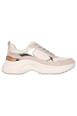 Sneakers beige con dettagli laminati Skechers HAZEL 2 STUNNING YOU