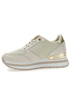 Sneakers Beige con Dettagli Dorati Laura Biagiotti 8915