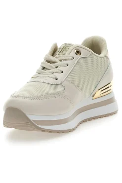Sneakers Beige con Dettagli Dorati Laura Biagiotti 8915