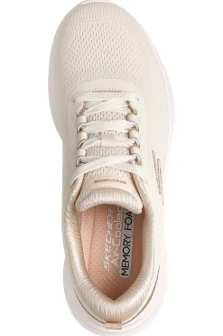 Sneakers beige con dettagli oro e Memory Foam Skechers Skech-Lite Pro 2.0 Brilliant Shimmer
