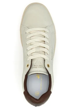 Sneakers beige con dettagli marroni Beverly Hills Polo BHM525100