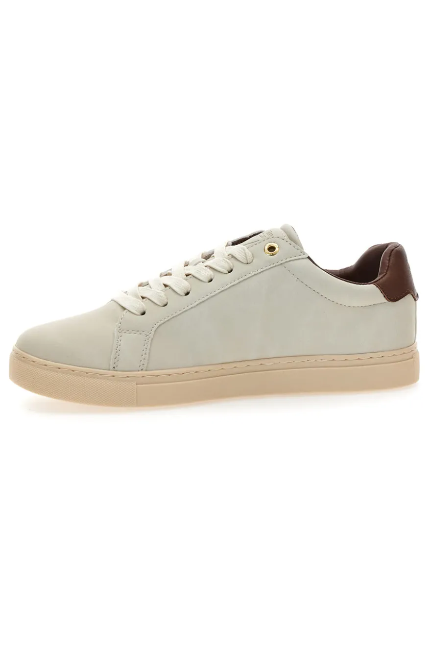 Sneakers beige con dettagli marroni Beverly Hills Polo BHM525100