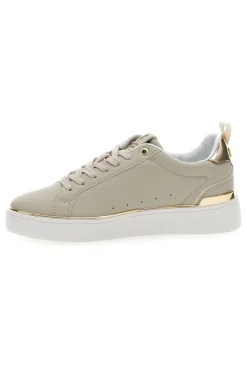 Sneakers beige con dettagli oro Beverly Hills Polo Club Queens Cup Ltx