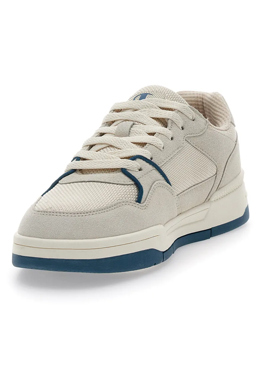 Sneakers Beige con Dettagli Blu CHAMPION RD18 HERITAGE BAJA B GS