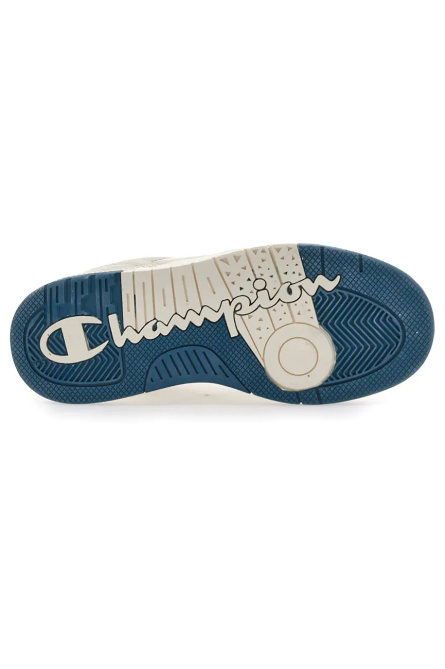 Sneakers Beige con Dettagli Blu CHAMPION RD18 HERITAGE BAJA B GS