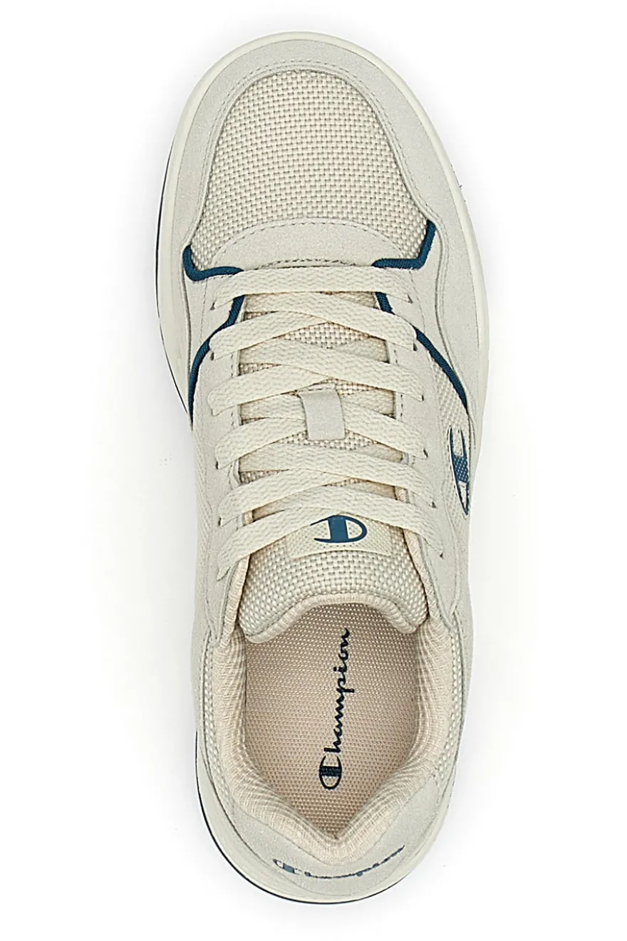 Sneakers Beige con Dettagli Blu CHAMPION RD18 HERITAGE BAJA B GS