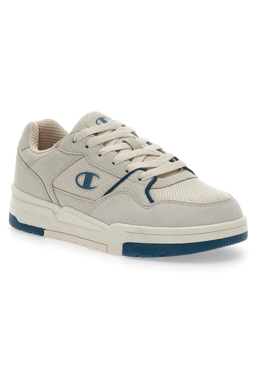 Sneakers Beige con Dettagli Blu CHAMPION RD18 HERITAGE BAJA B GS