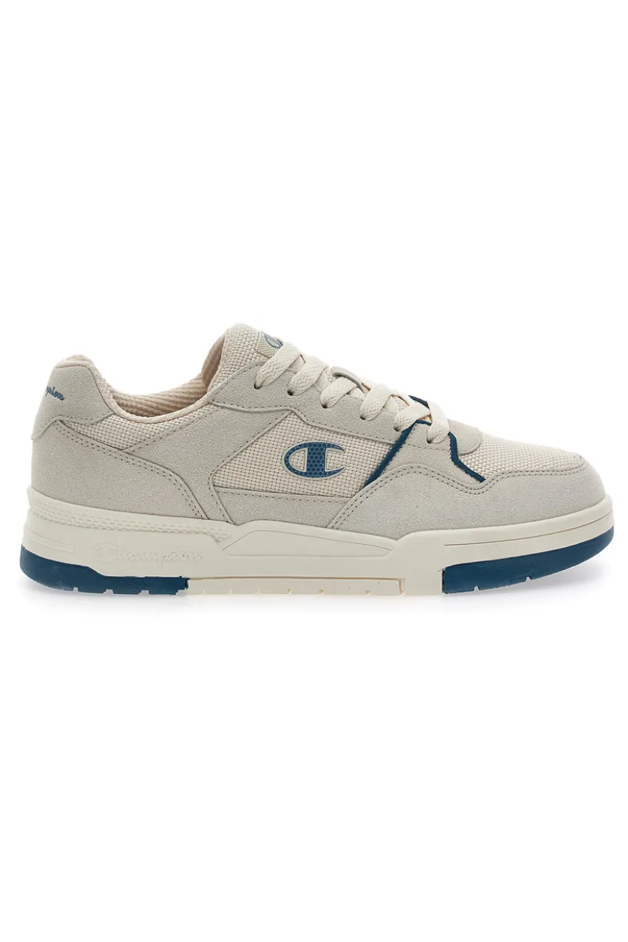 Sneakers Beige con Dettagli Blu CHAMPION RD18 HERITAGE BAJA B GS