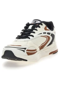 Sneakers beige con dettagli multicolor Champion CHAMP 2K
