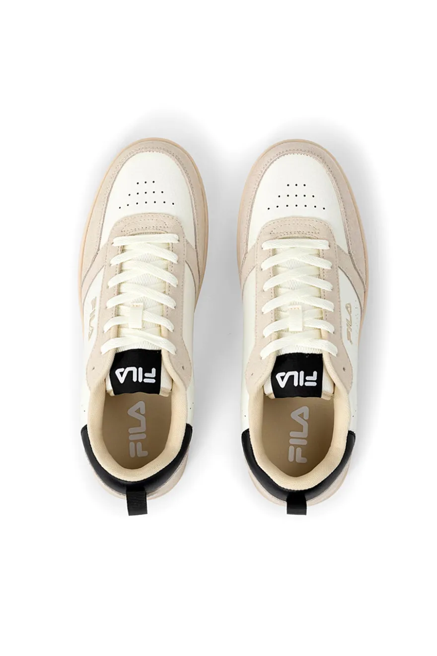 Sneakers Beige con Dettagli Neri FILA REGA