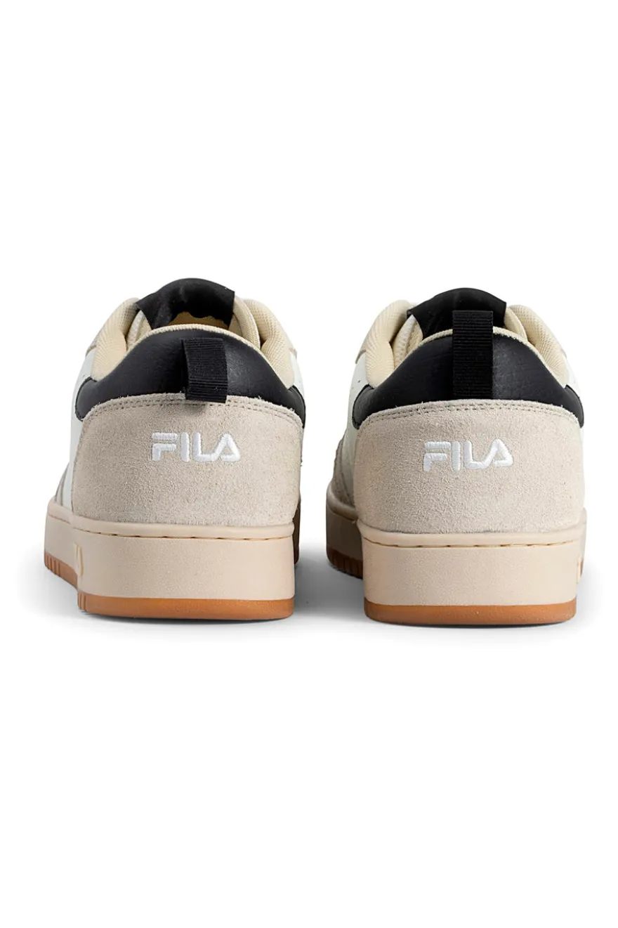 Sneakers Beige con Dettagli Neri FILA REGA