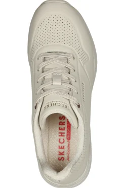 Sneakers Beige con Flatform Skechers Million Air