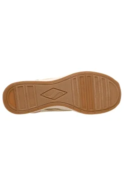 Sneakers beige con inserti gold e Memory Foam Skechers Billion 2 Monroe