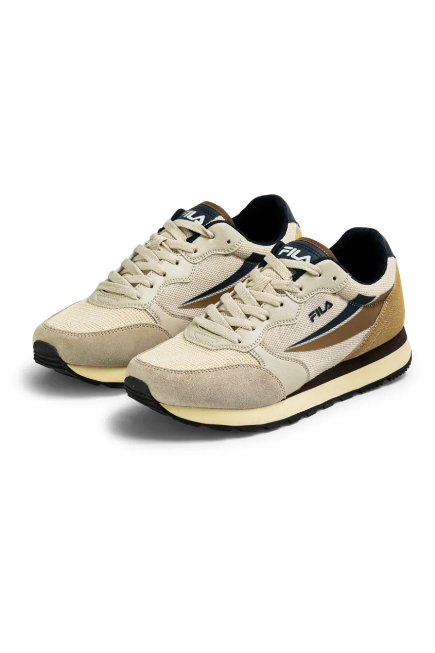 Sneakers beige con inserti blu Fila Hypert