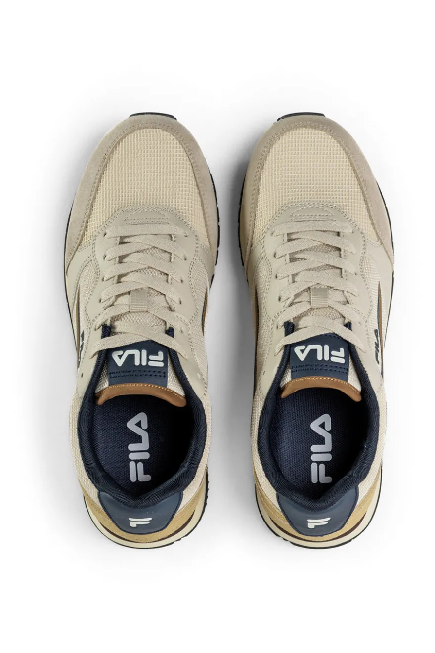 Sneakers beige con inserti blu Fila Hypert