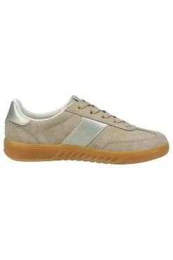 Sneakers Beige con Inserti con Effetto Metallizzato Bagatt D35AQJ025550