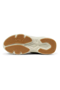 Sneakers beige con inserti a contrasto e suola chunky Fila FFW0194