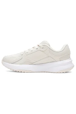 Sneakers beige con inserti in pelle e suola ammortizzata Under Armour Edge Leather