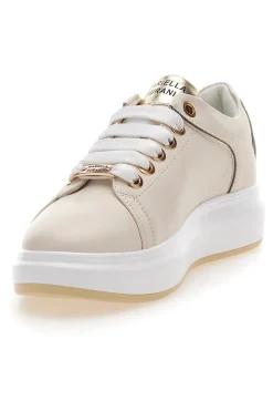 Sneakers Beige con Lacci Mariella Burani 50280