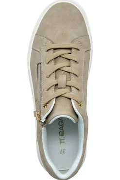 Sneakers Beige con Lacci e Cerniera Bagatt D35AQG015500