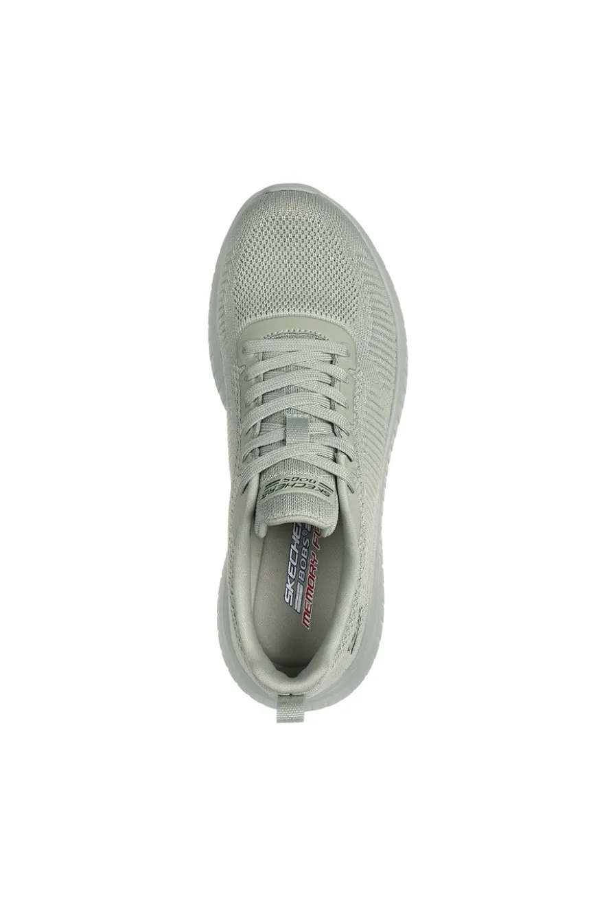 Sneakers Beige Con Memory Foam Skechers Bobs Squad Chaos Face Off