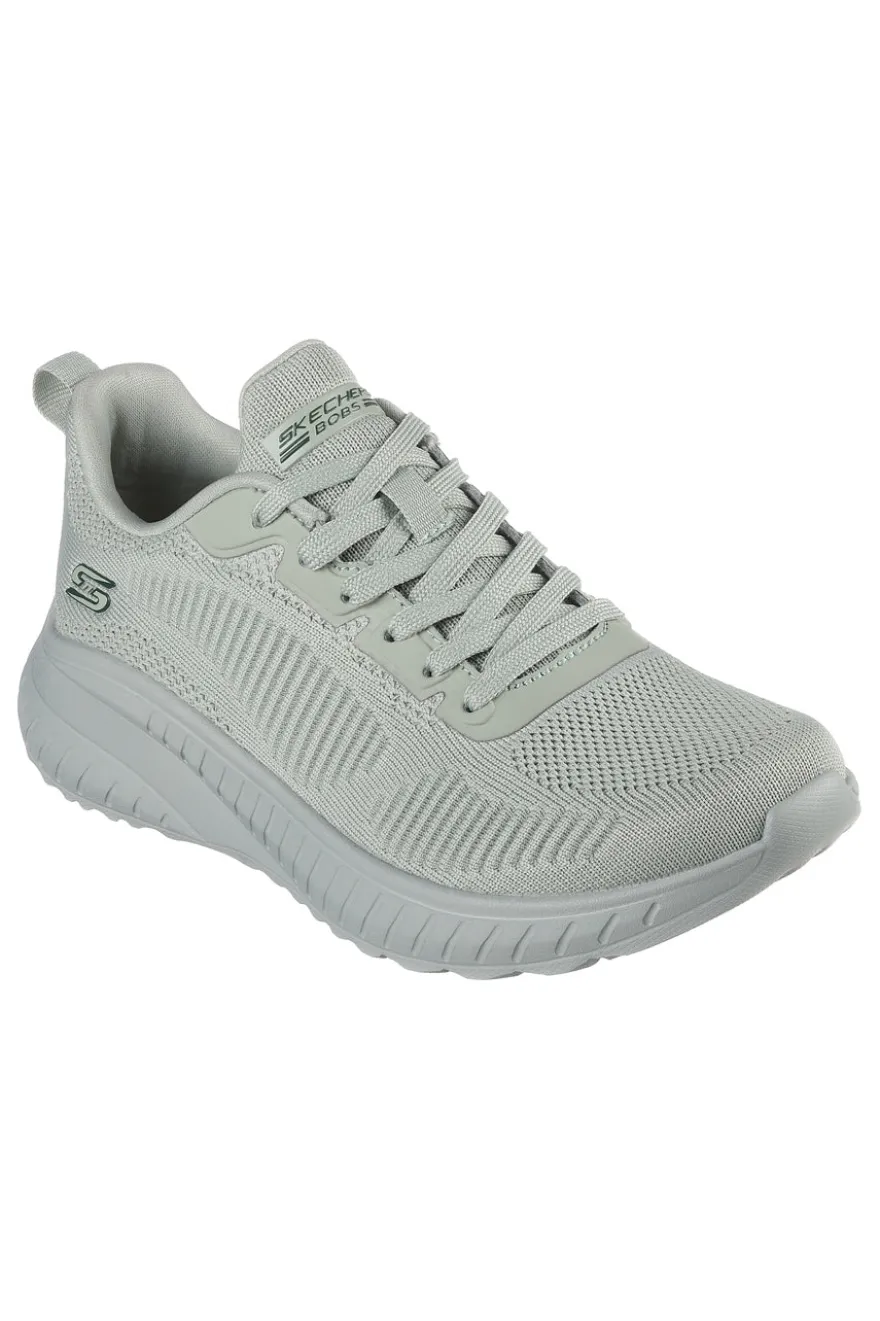 Sneakers Beige Con Memory Foam Skechers Bobs Squad Chaos Face Off