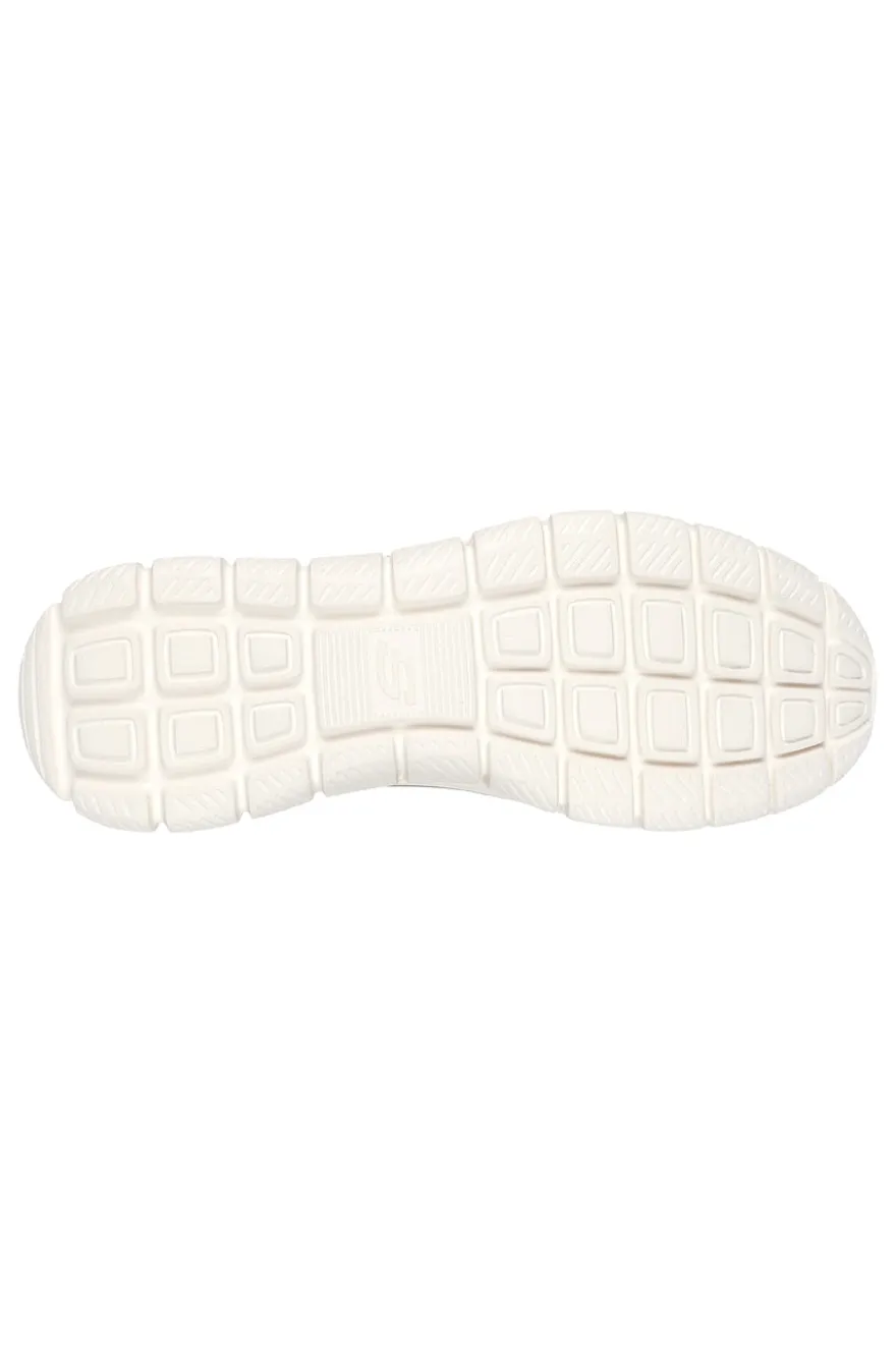 Sneakers Beige Con Memory Foam Skeachers Track Front Runner