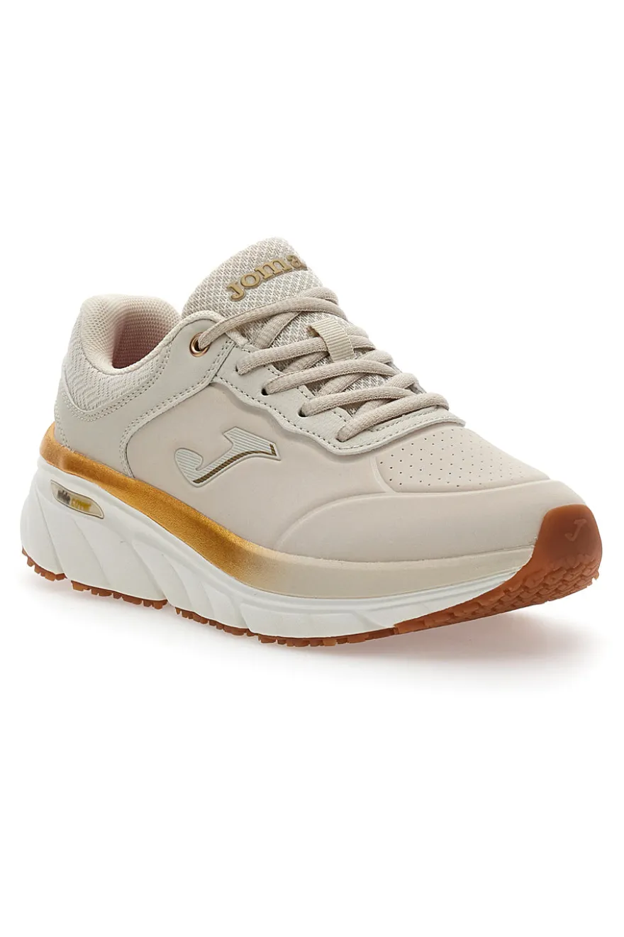 Sneakers Beige Con Memory Foam Joma Aires 2425