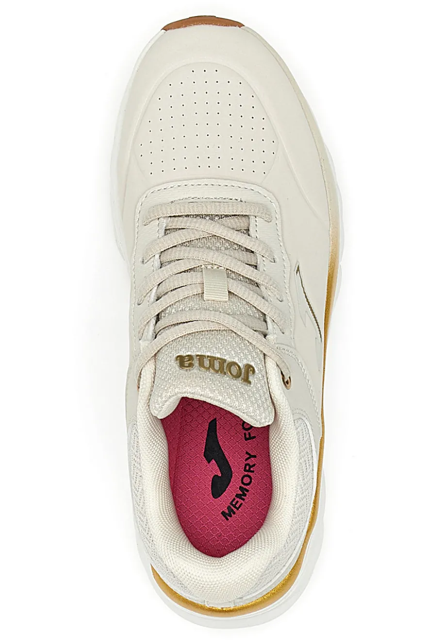 Sneakers Beige Con Memory Foam Joma Aires 2425