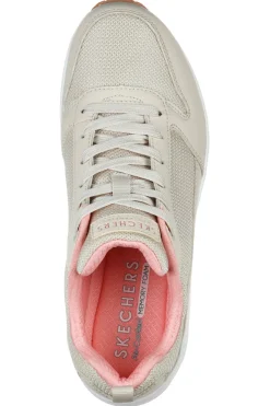 Sneakers Beige Con Memory Foam Air Cooled SKECHERS Uno - Inside Matters