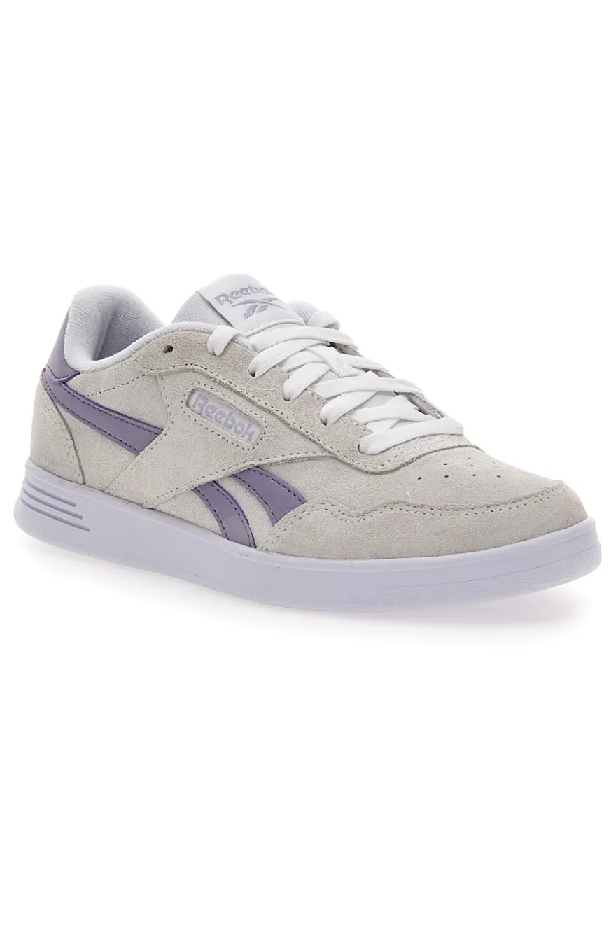 Sneakers Beige Con Microbubble Reebok Court Advance